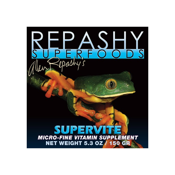 Repashy Supervite -Vitamines pour reptiles - Vitamines pour insectes destinés à nourrir reptiles et amphibiens