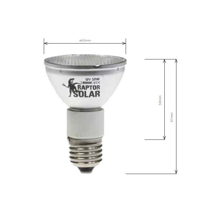 Solar Raptor HID-Lamp 70W spot