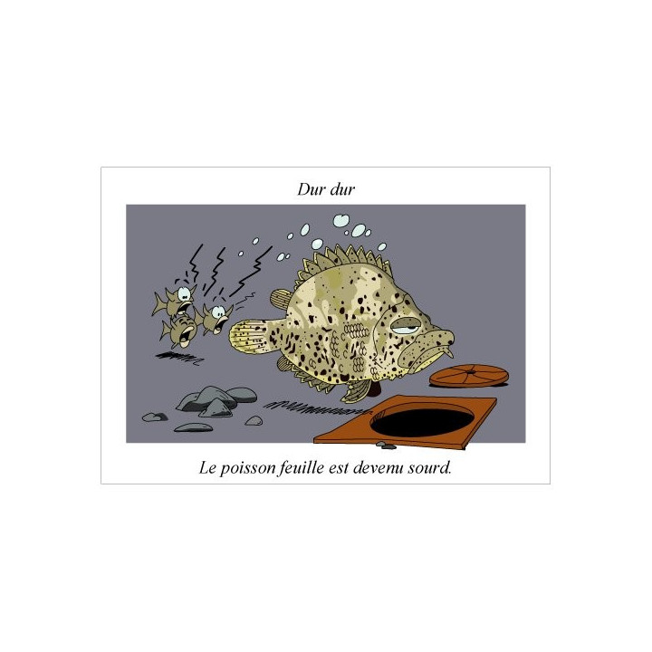 Ouïes-Dire - Bande dessinée poissons