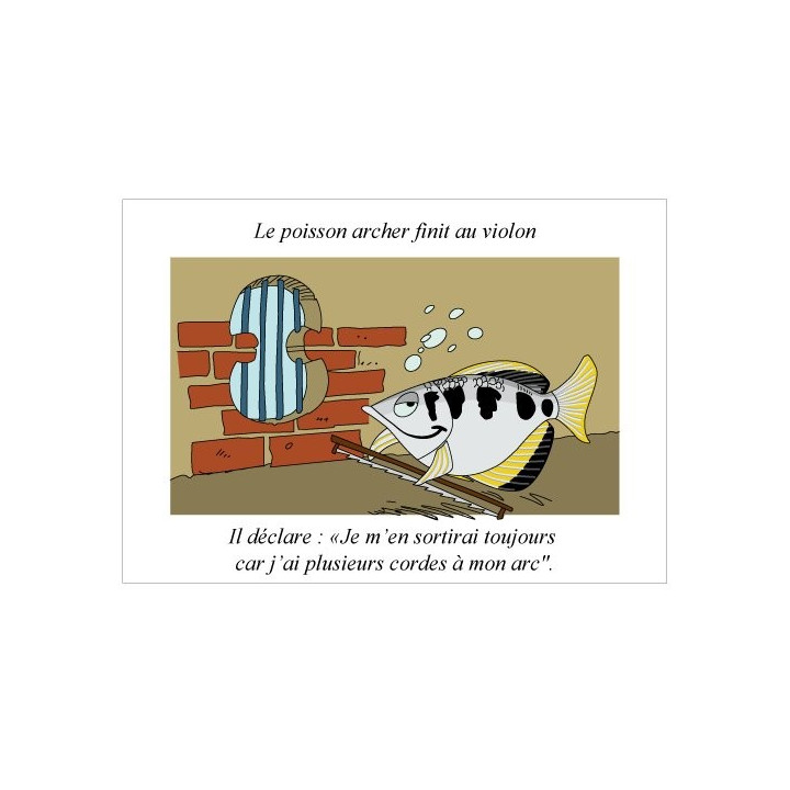 Ouïes-Dire - Bande dessinée poissons