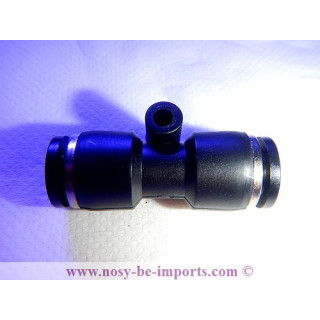 Raccord droit 6 mm
