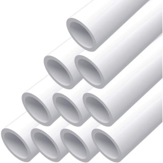 Tube PVC Pression DN 40 mm blanc - barre de 1 mètre