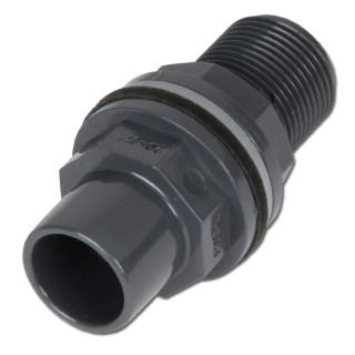 Passe cloison PVC 40 mm