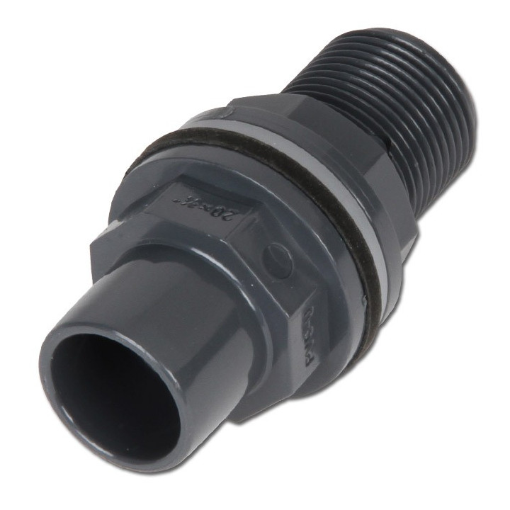 Passe cloison PVC 40 mm