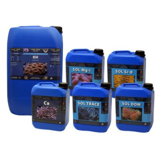 CS Marine Line Set B2. 5 Bidons de 5 litres+ 1 bidon de 20 litres