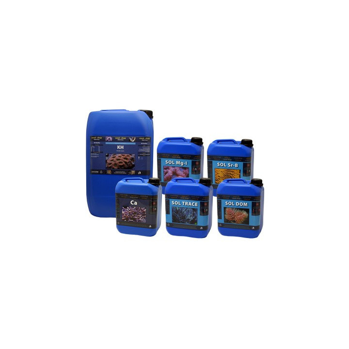 CS Marine Line Set B2. 5 Bidons de 5 litres+ 1 bidon de 20 litres
